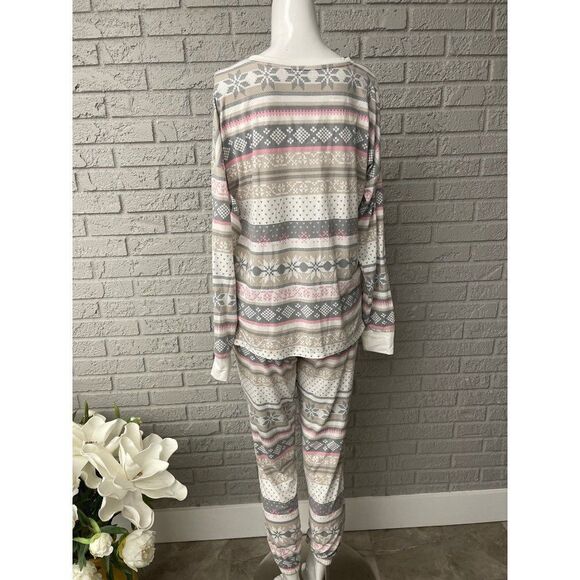 Simply Vera Multicolored Soft 2 Pcs Pajama Set Size S - Picture 4 of 11